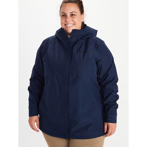 Marmot Minimalist Rain Jacket For Womens Navy WLF428509